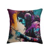 Killing It On Drums Indoor Pillow - Beyond T-shirts